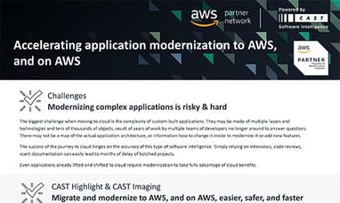 AWS – CAST Partnership
